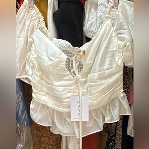 NWT Wayf white top M
